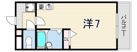 クレアコート産所町の間取り画像