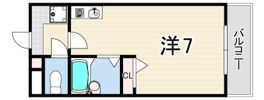 クレアコート産所町の間取り画像