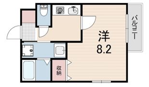 ヴィクトワール西宮丸橋町の間取り画像