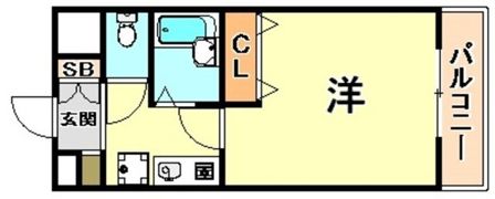 アルシュ住吉の間取り画像