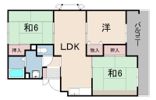 サニーハイツ高台の間取り画像