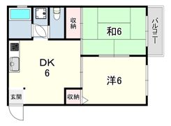 小川ハイツ3の間取り画像