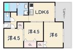 昆陽の里マンションの間取り画像