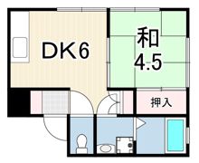 TMハイツの間取り画像