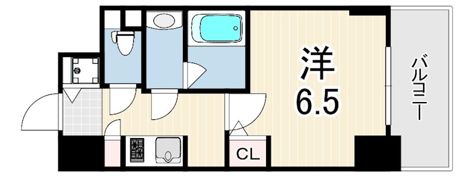 S-RESIDENCE神戸元町の間取り画像