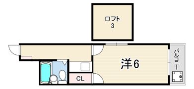 レジデンスKAISEIの間取り画像