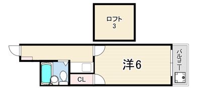 レジデンスKAISEIの間取り画像