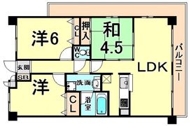 グランドハイツ旭の間取り画像