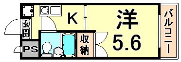 Kビルの間取り画像
