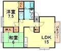 ハートガーデン神戸 Bの間取り画像