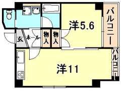 ピトレスクの間取り画像