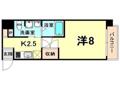 ディアさくら夙川の間取り画像