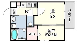 ワコーレヴィータ六甲ステージアの間取り画像