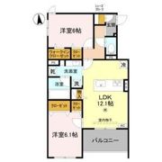 GRAND ROCHER武庫之荘の間取り画像
