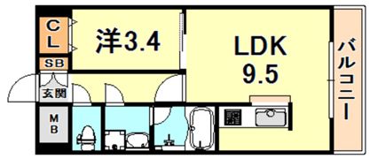 メゾン ド リベルテの間取り画像