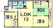 エルブリッジ1の間取り画像