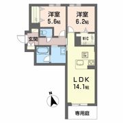 ハワード コートの間取り画像