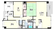 芦屋浜町アーバンプラザの間取り画像