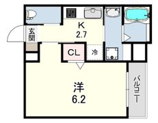 ROBOT HOME魚住の間取り画像