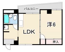 パティオ園田の間取り画像