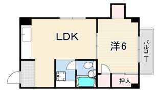 パティオ園田の間取り画像