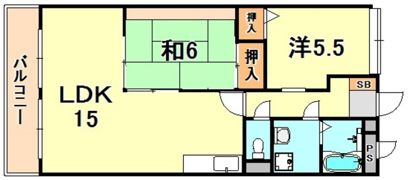 ベル野田の間取り画像