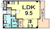 エメラルドオーシャン西宮の間取り画像