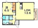 YKメゾン旭が丘の間取り画像