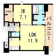 レジディア神戸元町の間取り画像
