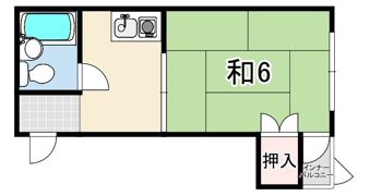 ハイツキラの間取り画像
