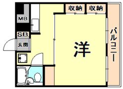 カルムイン香枦園の間取り画像