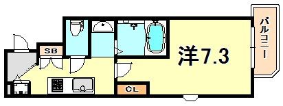 グランカリテ神戸WESTの間取り画像