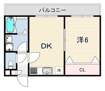 ジーライズ深江南の間取り画像