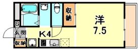 メゾン岡本の間取り画像