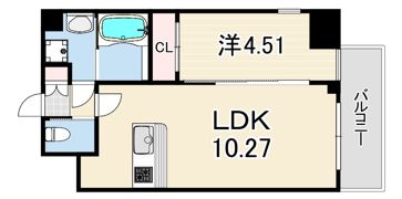 プレジオ武庫川ASIANの間取り画像