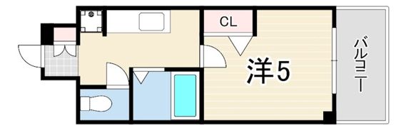 CLASSY BASE 武庫川の間取り画像