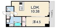 プレジオ武庫川ASIANの間取り画像