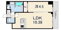 プレジオ武庫川ASIANの間取り画像