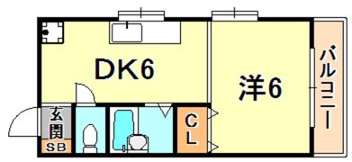 ヨシダビルの間取り画像