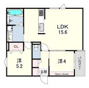 リブレメゾン花園町1の間取り画像