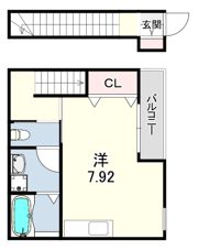 ザ・シティ福田テラス2の間取り画像