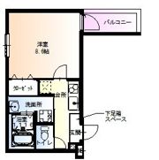 フジパレス尼崎城南の間取り画像