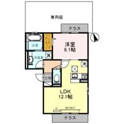 CLOCHETTE立花の間取り画像