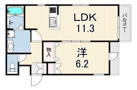 ハイフィールドの間取り画像