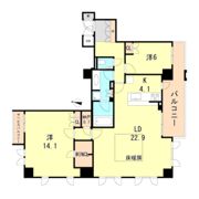 シエリア神戸北野坂の間取り画像