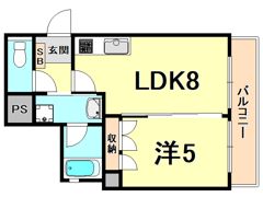 レ・セーナアイオの間取り画像