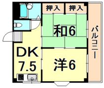 サンパレス21新明の間取り画像
