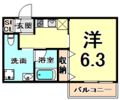 パロス甲子園の間取り画像