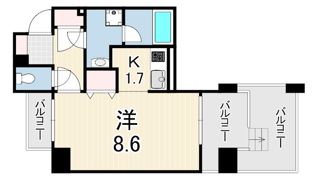 ワコーレヴィータ王子公園の間取り画像