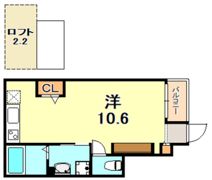 あんしん＋海岸通08-1034の間取り画像